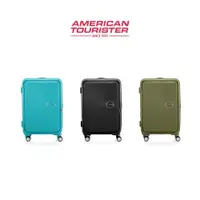 在飛比找蝦皮商城優惠-AT美國旅行者 前開行李箱 24吋 可擴充行李箱 1/9設計