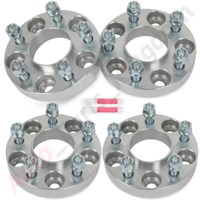 4pcs 1" Wheel Spacers 5x115mm For Buick Electra Riviera Cadillac DeVille CTS DTS