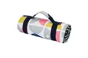 Sachi Reusable Picnic Rug Outdoor Blanket Mat w/ Carry Handle 175x142cm Nordic