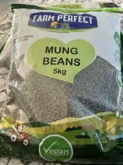 5kg Green Mung Beans / Moong Beans / Sprouts / Vegan GF Low GI Bulk Vegan