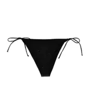 Mc2 Saint Barth Embellished Bikini Bottoms Black