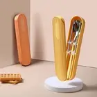 1 Set Dinnerware Spoon Smooth Edge Wide Application Spoon Fork Chopsticks