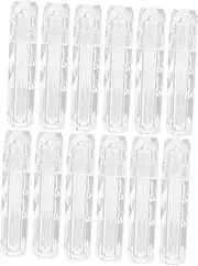 Healvian 2sets Lip Gloss Tubes Lip Gloss Sub-bottle Leakproof Balm Containers 6pcs*2
