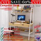 Liberty Computer Desk Workstation with Shelves & Drawers Home Office Table Oak