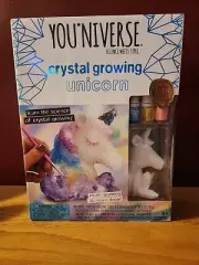 You'Niverse Science Crystal Growing CRAFT UNICORN Sparkling Paint KIT *NEW*