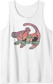 [Disney] The Lion King Baby Simba Painting Silhouette Tank Top