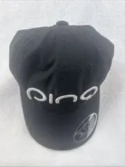 Ping NWT Black Unstructured Flexfit Tech One Ten Aero Cap Adjustable Golf Hat