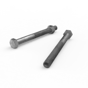 ZENITH M12 x 130mm Hot Dip Galvanised Hex Head Bolts and Nuts
