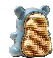 Bear Finger Nail Brush, Cute Bear Cleaning Nail Brush, Easy To Grip, Soft Bristles Bear Nail Brush For Nails And- Toes, Children
