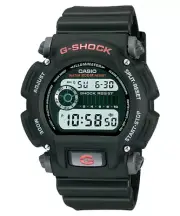Casio G-Shock Black Countdown Timer 200m Watch DW-9052-1 DW-9052-1VDR