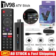 Media Player Fire TV Stick 8K HD Android 14.0 WiFi Bluetooth Voice Remote #New