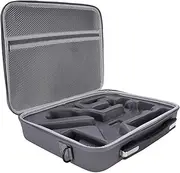 MENDUNER RS4 Mini Camera Stabilizer Case - PU Fabric Travel Bag with Shockproof Design and Double-Zipper for Outdoor Use