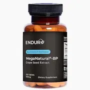 Meganatural-BP Grape Seed Extract Sustained Release Tablets, 120 Count