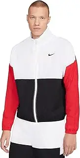 [Nike] Men's Starting 5 (White/Black) Basketball Jacket Size XL