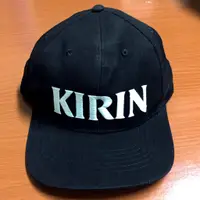 在飛比找蝦皮購物優惠-[現]KIRIN台灣製100%純棉黑色鴨舌帽💕可調帽圍，帽子