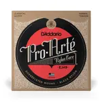 D'ADDARIO PRO ARTE 尼龍芯古典吉他弦套裝,正常/硬張力 EJ 49