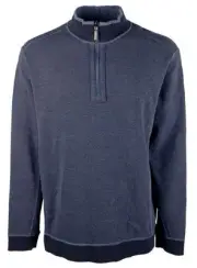 Tommy Bahama Men's Men's Big & Tall Flip Coast Half-Zip Reversible Pullover...