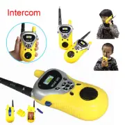 2Pcs Mini Walkie Talkie Kids Electronic Toys Portable Two-Way Radio Ham Radio