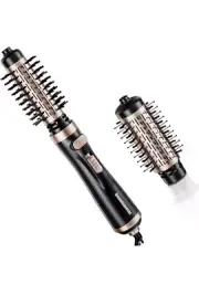 Beautimeter Hair Dryer Brush, Auto Rotating Hot Air Styler with 2 Brush Barrels
