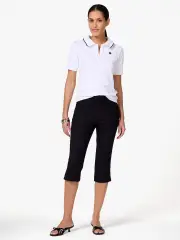 Ruffle Logo Polo Shirt
