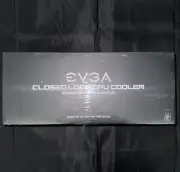 EVGA 240mm All-In-One RGB LED CPU Liquid Cooler - Black (400-HY-CL24-V1)