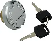 Motorcycle Ignition Switch for GY6 50cc Scooter Moped Bike Full Set Lock 5-pin Plug Ignition Switch Key Lock Gas Tank Cap Set with 2 Keys