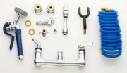 Shor-Line Wall Mount Faucet, Coil Hose 804.0139.00***** NEW IN BOX*****