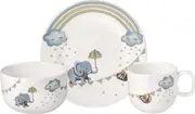 Walk Elephant Children's Crockery, 3pcs