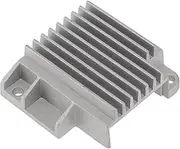 X AUTOHAUX No.9940095 Ignition Module Ignition Control Module for Fiat Fiorino 1982-1992 Metal Silver Tone