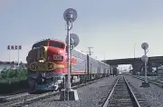 ATSF F7A 309L 4 x 6 Photo Train No. 23 The Grand Canyon at Trinidad, CO Aug 1967