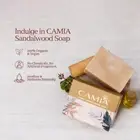 Luxury Handmade Sandalwood Soap by CAMIA Organic Chemical-Free Bathing Bar