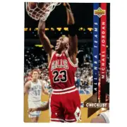 1993-94 Upper Deck All NBA Team Insert AN15 Michael Jordan