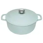 NEW Chasseur Round French Oven Duck Egg Blue 28cm/6L