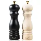Set Of 2 Salt And Pepper Shakers Grinder Mill Grinders With Adjustable Ceramic