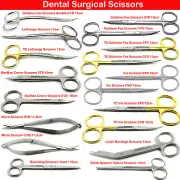 Dental Surgical Veterinary Suture Micro Scissors Bandage Dissecting Gingival