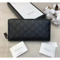 在飛比找Yahoo!奇摩拍賣優惠-全新法國正品 GUCCI 壓紋滿版雙G皮革 長夾 30798