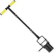 Bulb Planter Tool -Garden Bulb Planter Tool | Lawn Plug Garden Tool | Long Handle Garden Transplanter | Garden Sod Plugger | Portable Multi-Purpose Gardening Tool for Seedling Transplantation, Lawn C