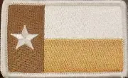 Texas State Flag Patch W/ VELCRO® Brand Fastener Tactical Morale Tex Emblem #26