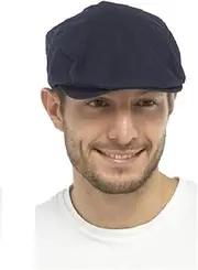 [Tom Franks] Socks Uwear Unisex Tweed Country Style Flat Cap Hat