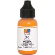 Dina Wakley Media Acrylic Paint 1oz-Tangerine MDQ-54092