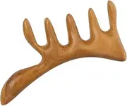 Ipetboom 1Pc Handheld Acupoint Massage Comb Ergonomic Body Massager for Home Travel present for Relaxation Scalp Health