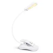3000K Warm LED Rechargeable Book Light, Easy for Eyes, Clip on Reading Lights...