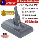 9500mAh For Dyson V8 Absolute Battery V8 Animal Extra Origin v8 Motorhead SV10