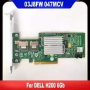 03J8FW 047MCV Original For Dell H200 SATA3 SSD SAS Array Card RAID Card