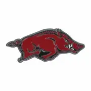 Fanmats 22200 Arkansas Razorbacks 3D Color Metal Emblem Diecut Logo Auto Emblem