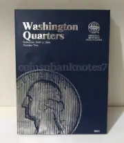 NEW Whitman Coin Folder: Washington Quarters Vol.2: 1948-1964 / #9031