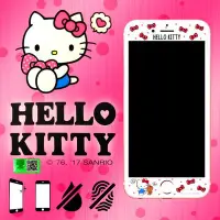 在飛比找Yahoo!奇摩拍賣優惠-出清 9H滿版 Hello Kitty 正版授權 4.7吋 