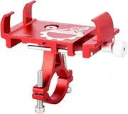 Bike Phone Holder Cycling Fixed Bracket Bike Electric Scooter Phone Holder Phone Stand Universals Cycling Accessories Red