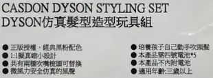 【小如的店】COSTCO好市多線上代購~CASDON DYSON仿真髮型造型玩具組(1入) 139142