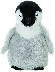Aurora - Small Gray Mini Flopsie - 8" Baby Emperor - Stuffed Animal